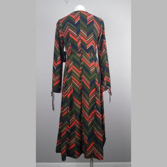 Lulus Martini Moment Olive Green Midi Dress Medium - Picture 4 of 15